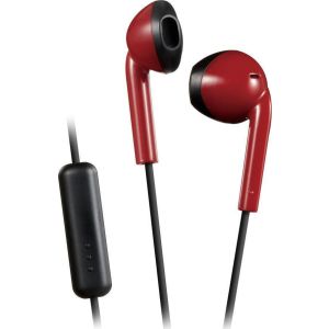 JVC In-ear Handsfree με Βύσμα 3.5mm Κόκκινο