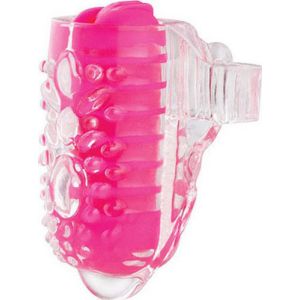 Screaming O Color Pop LingO Vibrating Tongue Ring Clear Pink