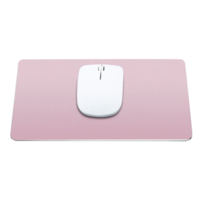 Mouse Pad Μεταλλικό-Αλουμινίου Διπλής Όψης (Μικρό Μέγεθος),Rose Gold Χρώμα