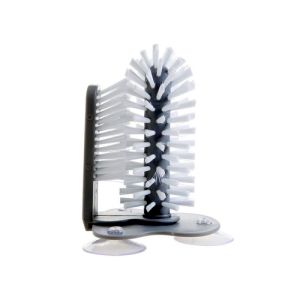 Star Tech Βούρτσα καθαρισμού μπουκαλιών 2 σε 1 με βεντούζες