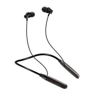 Ασύρματα στερεοφωνικά ακουστικά λαιμού Q1 μαύρα  (uni-010207) 